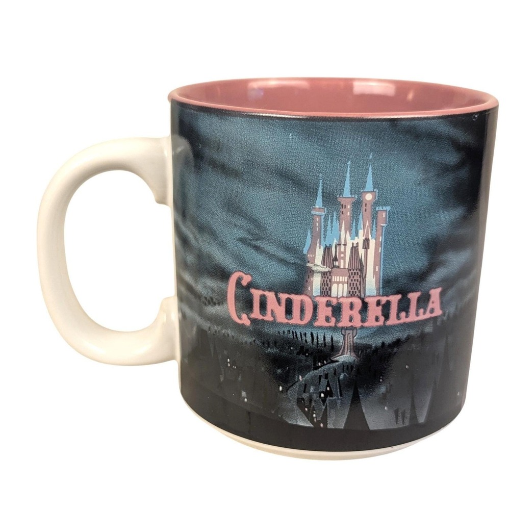 Vtg 80's/90's Disney Cinderella Castle Ballroom Japan Pink Disneyana Castle